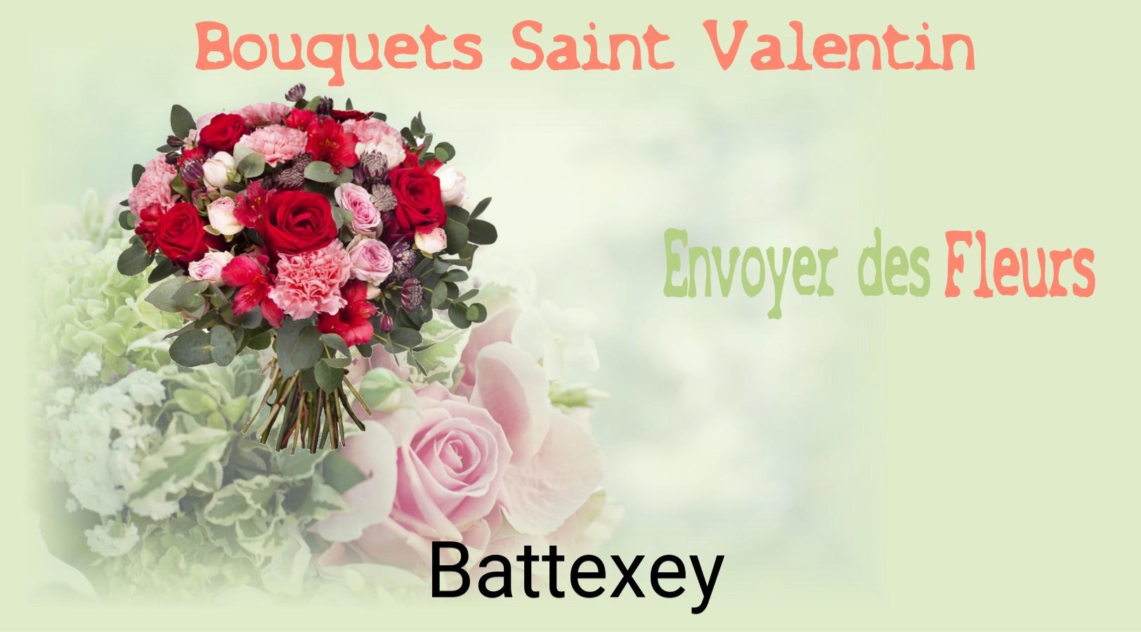 Roses de Saint-Valentin livrées à Battexey